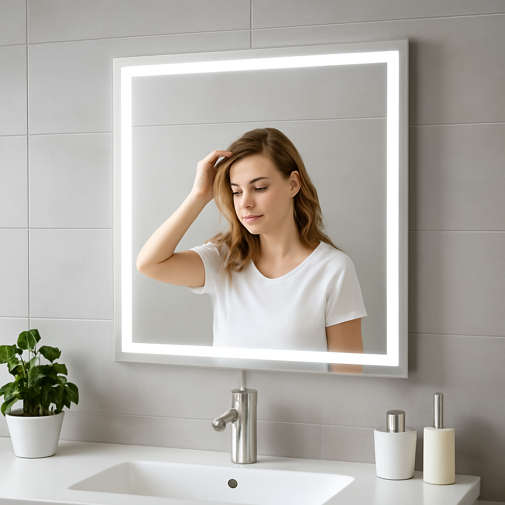 Spiegel met licht kopen – LED badkamerspiegels met opties