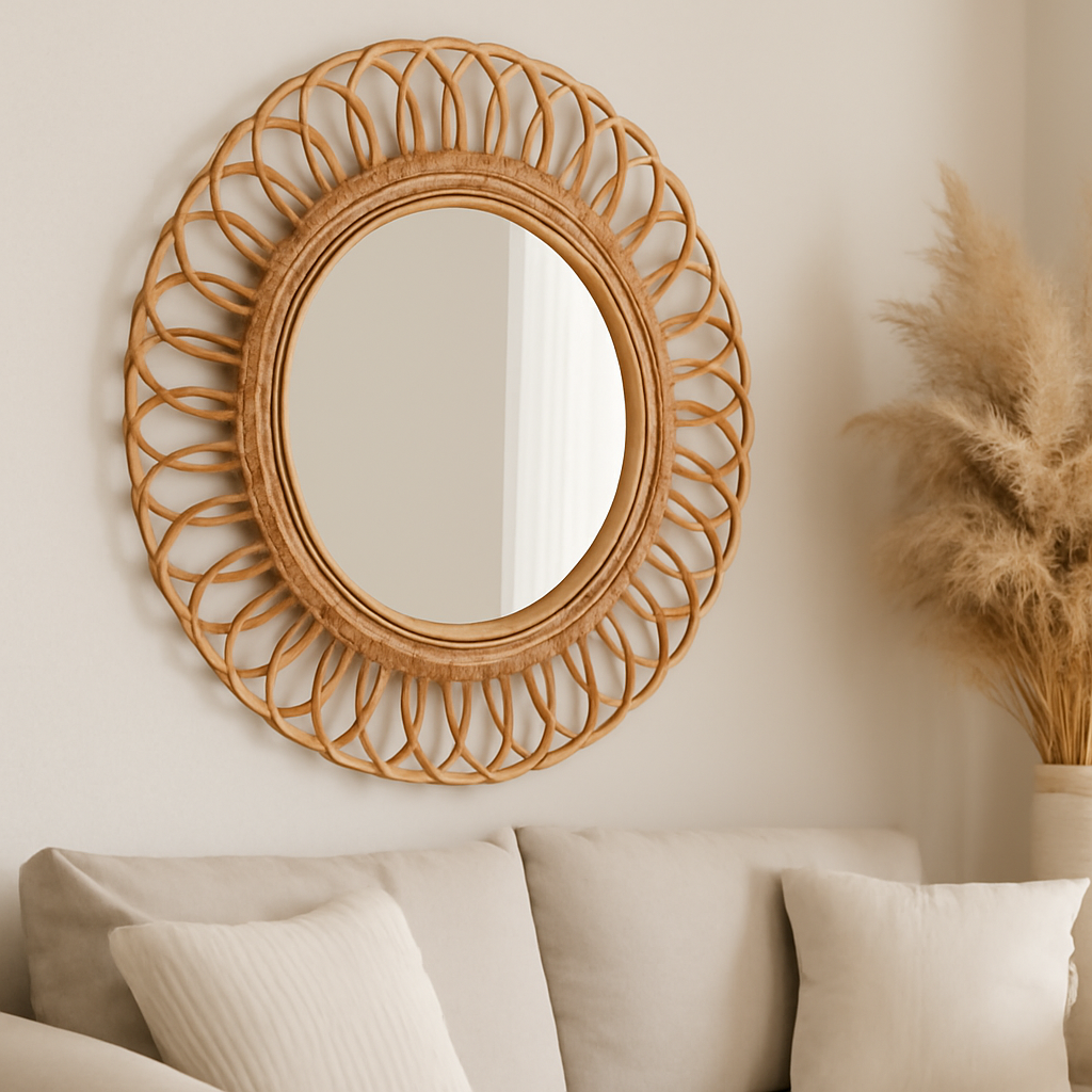Rotan spiegel kopen – Natuurlijke eyecatcher voor ieder interieur